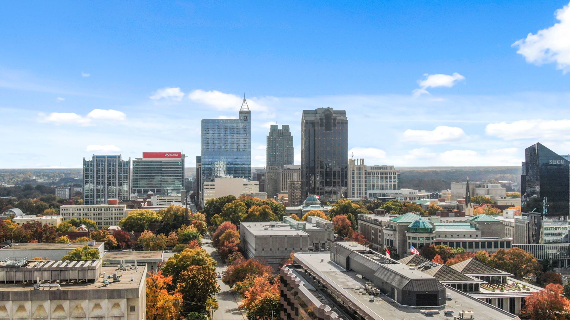 Downtown Raleigh, North Carolina skyline